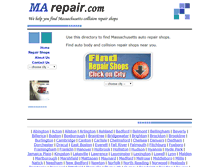 Tablet Screenshot of marepair.com